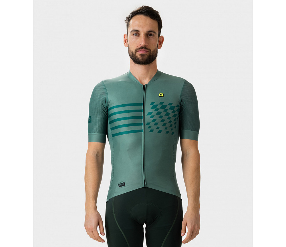 Ale Каска MAGLIA MC / SS JERSEY PLAY PR-E VERDE FOGLIA/LEAF GREEN